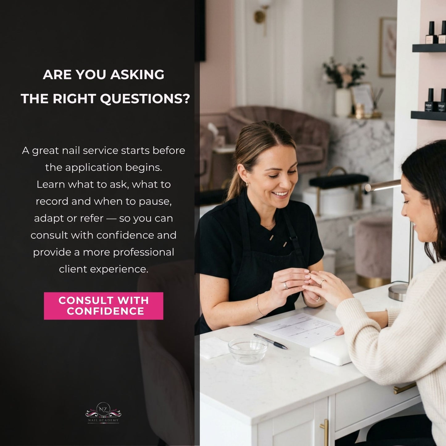 Professional Nail Client Consultation Kit