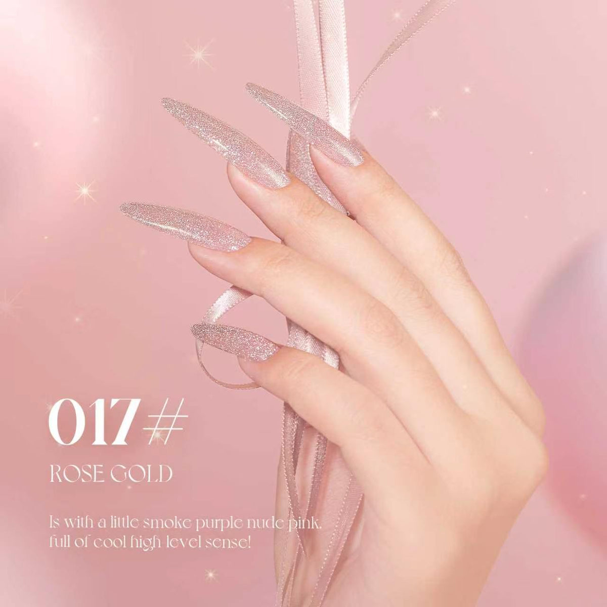 Gulauri Pastel Flashing Glitter Gel 3 pack