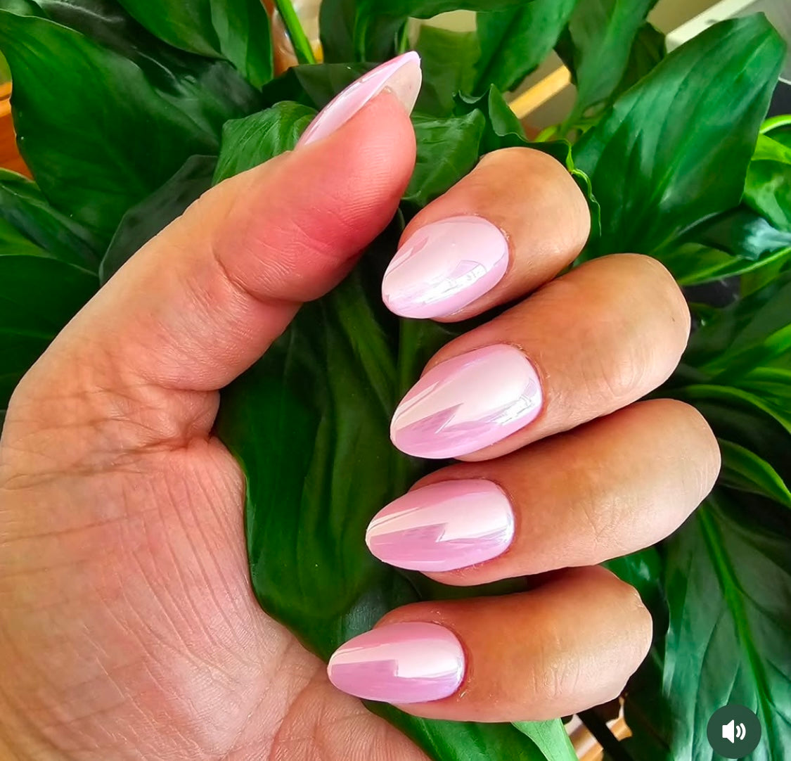 Press on Gel Nails - Glazed Pink