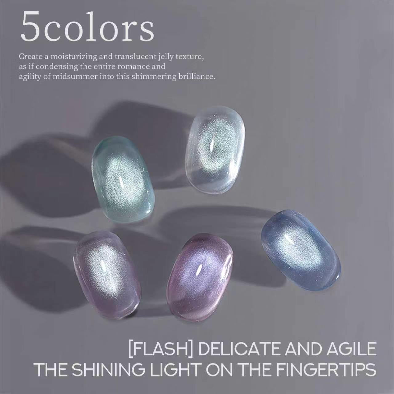 BBM Blue Amethyst Cat Eye Gel Collection