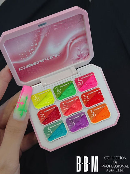 BBM Barbie Pat Painting Gel - Cyber Punk