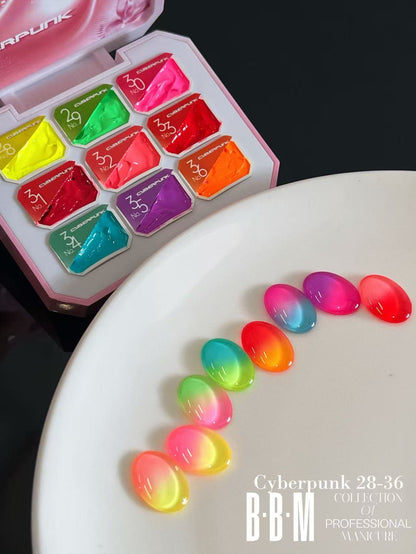 BBM Barbie Pat Painting Gel - Cyber Punk