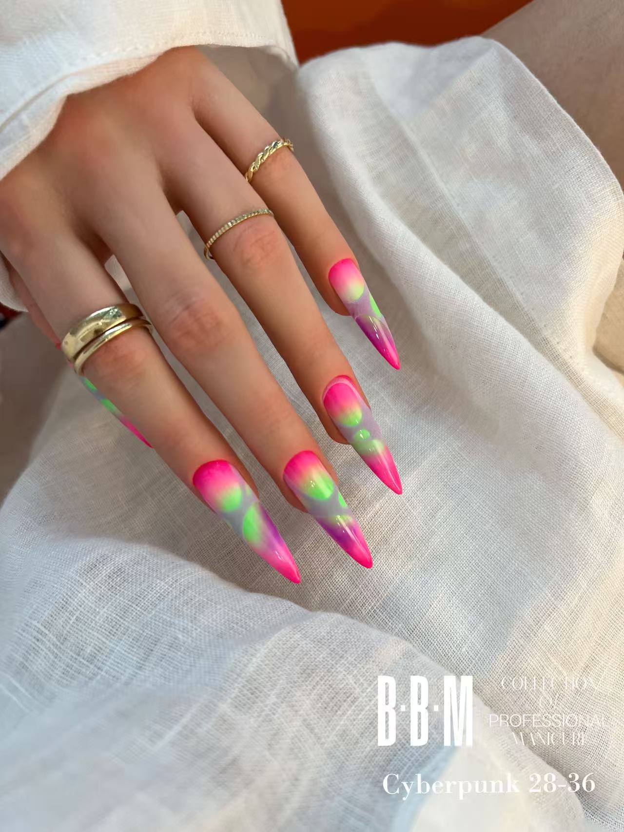 BBM Barbie Pat Painting Gel - Cyber Punk