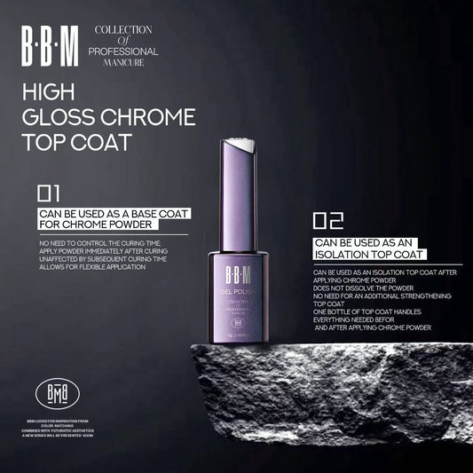 Barbie Mirage 2 n 1 Mirror Chrome Base & Top Coat