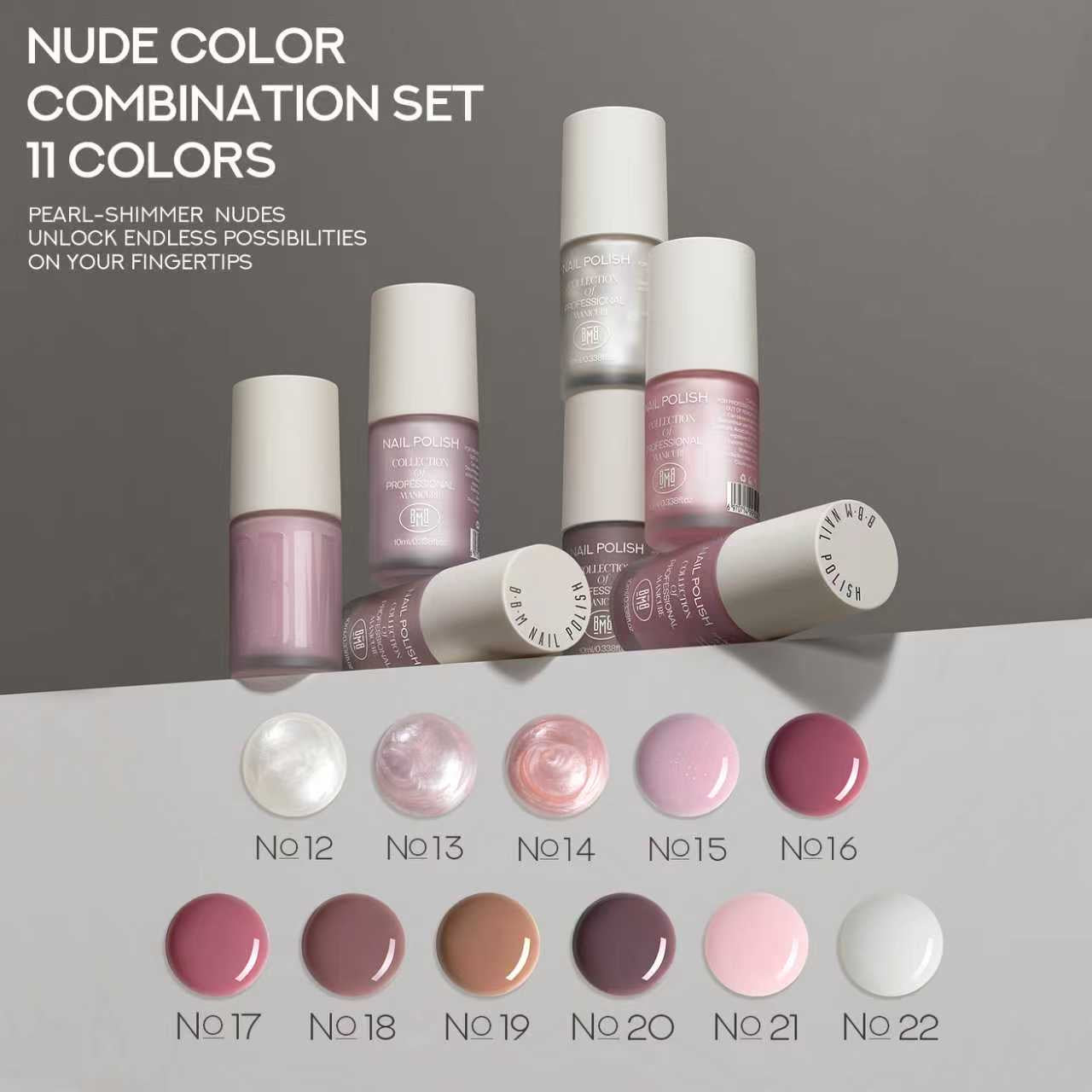 BBM Nail Polish Nude Collection