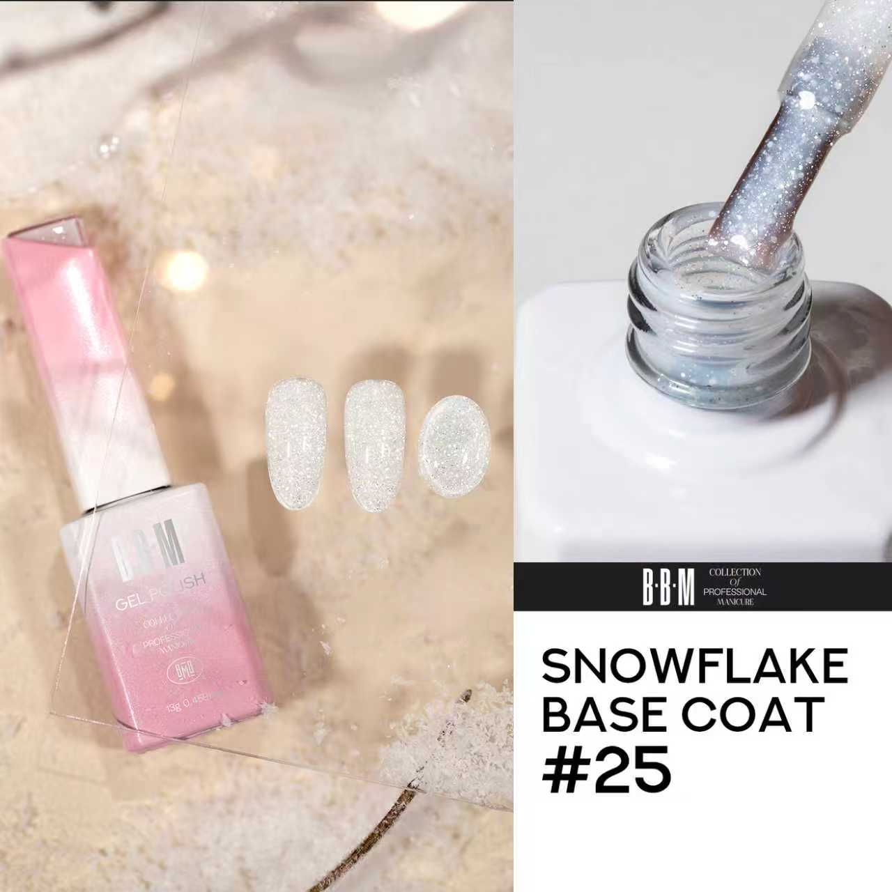 BBM Snowflake Base Coat Collection - HEMA & TPO Free