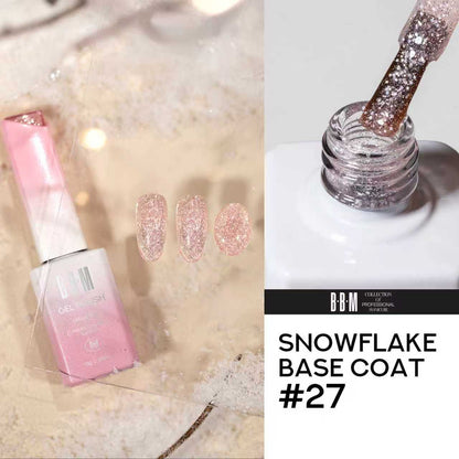 BBM Snowflake Base Coat Collection - HEMA & TPO Free