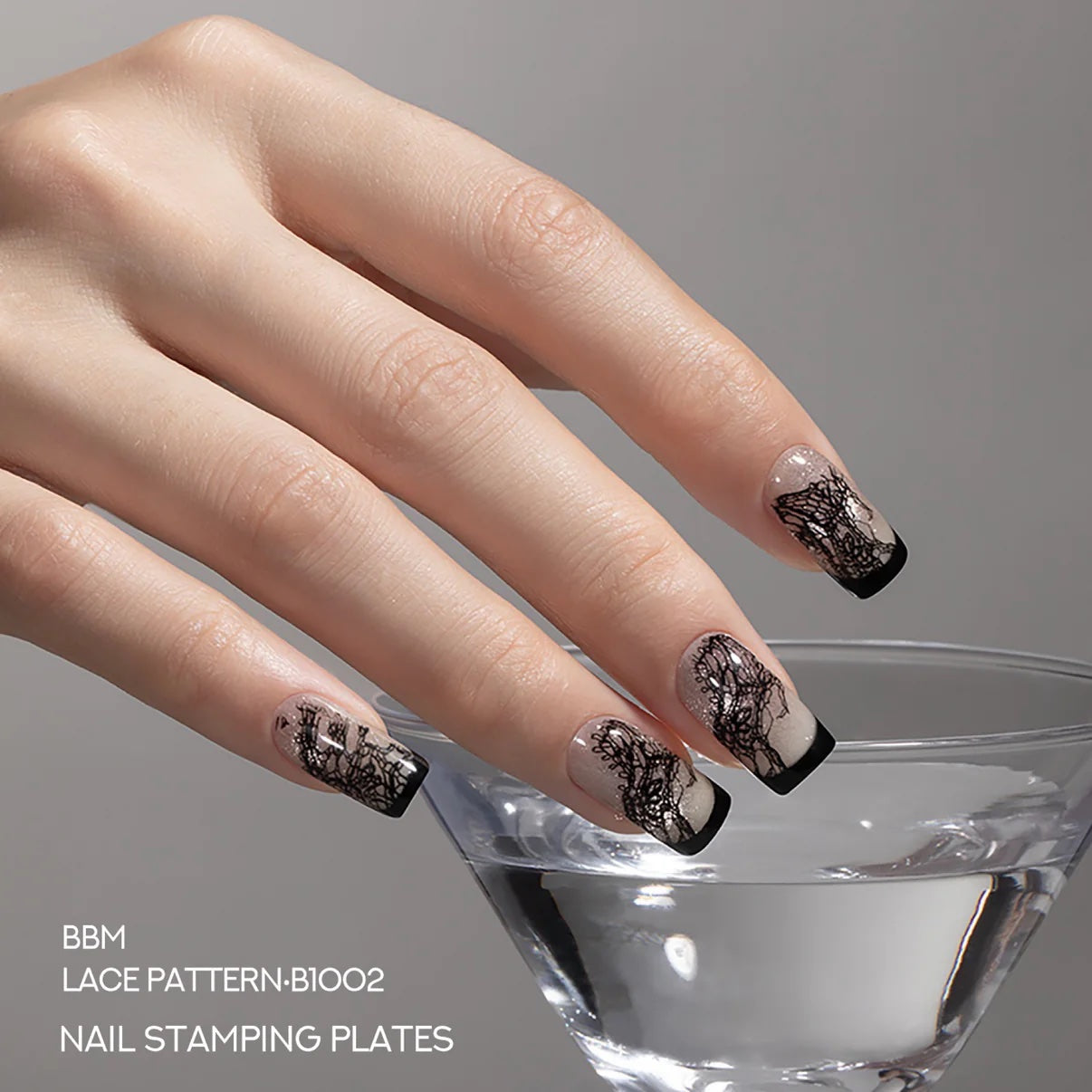 Barbie Mirage Stamping Plate - Lace B1002