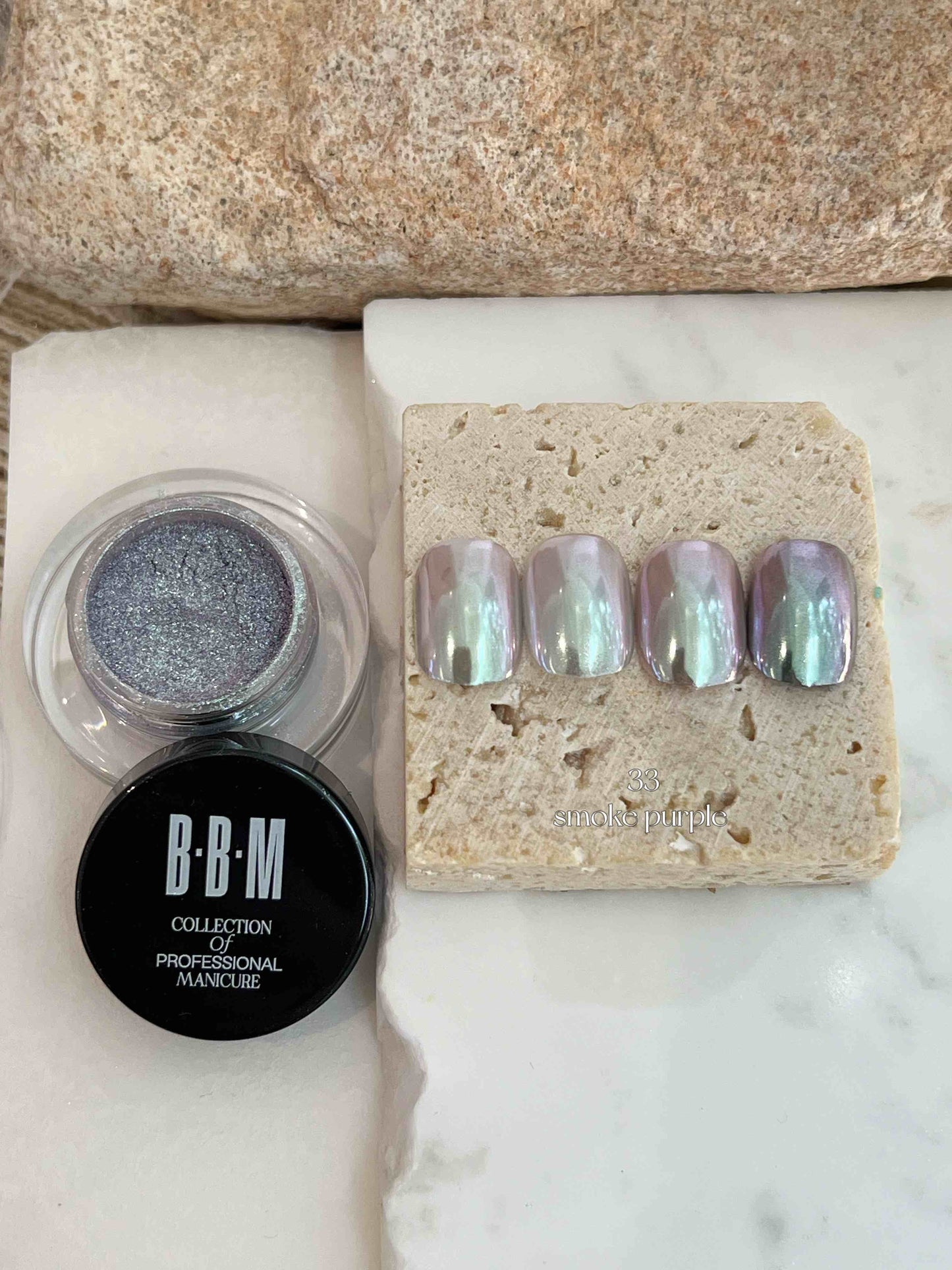 Barbie Mirror Chrome Powder - MA33 Smoke Purple