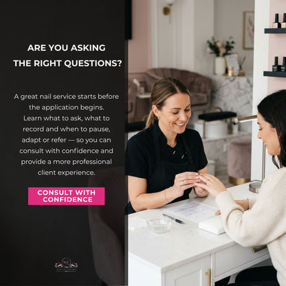 Professional Nail Client Consultation Kit