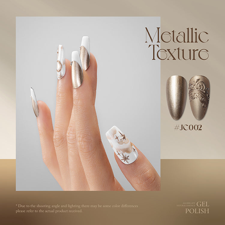 Gulauri Essence Metallic Gel - Gold