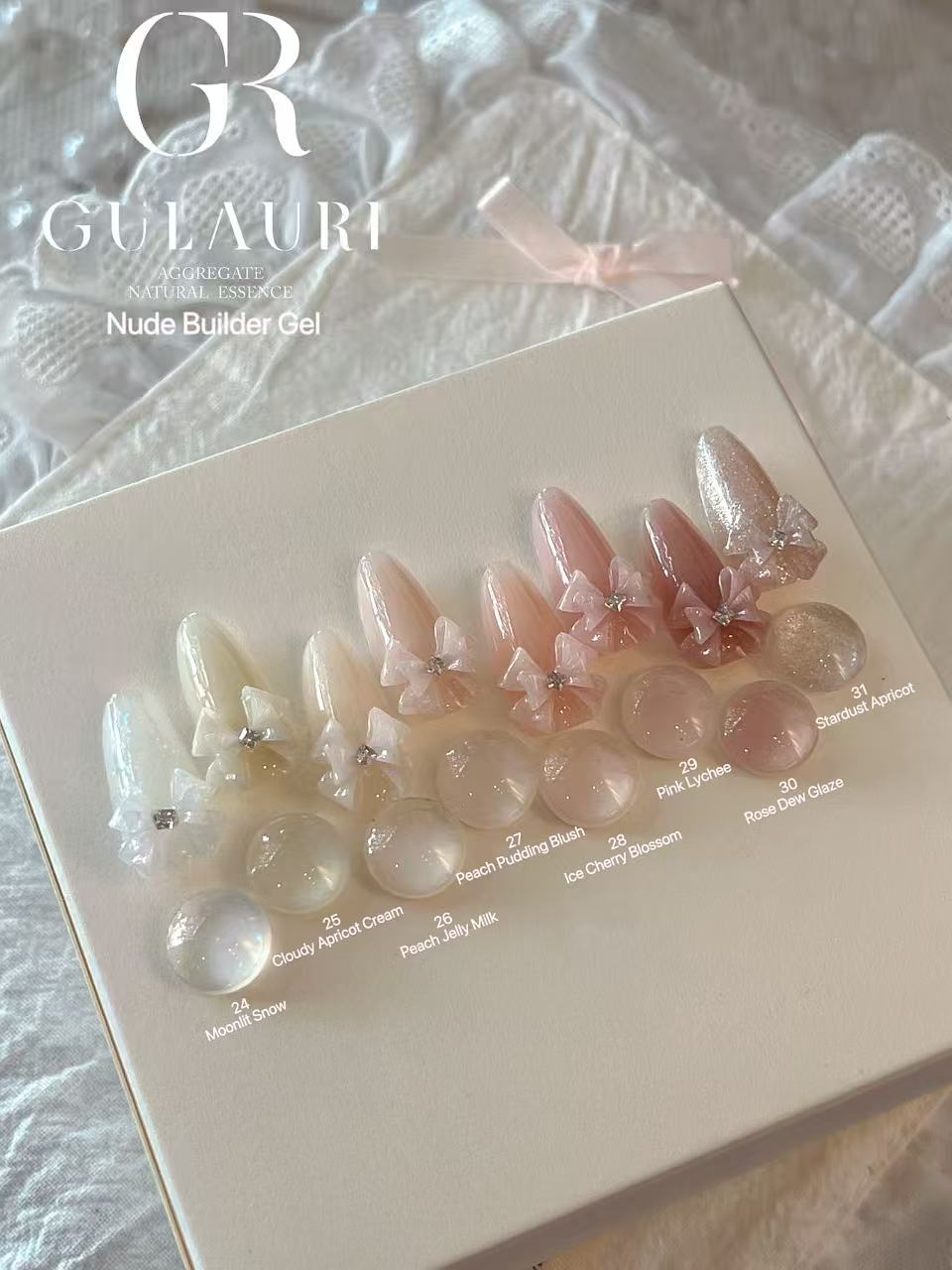 Gulauri Builder Gel 20g - #24 Moonlight Snow