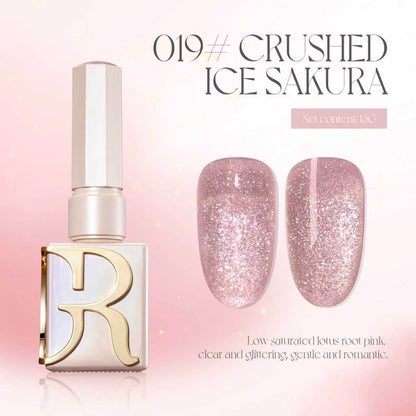 Gulauri Pastel Flashing Glitter Gel 3 pack