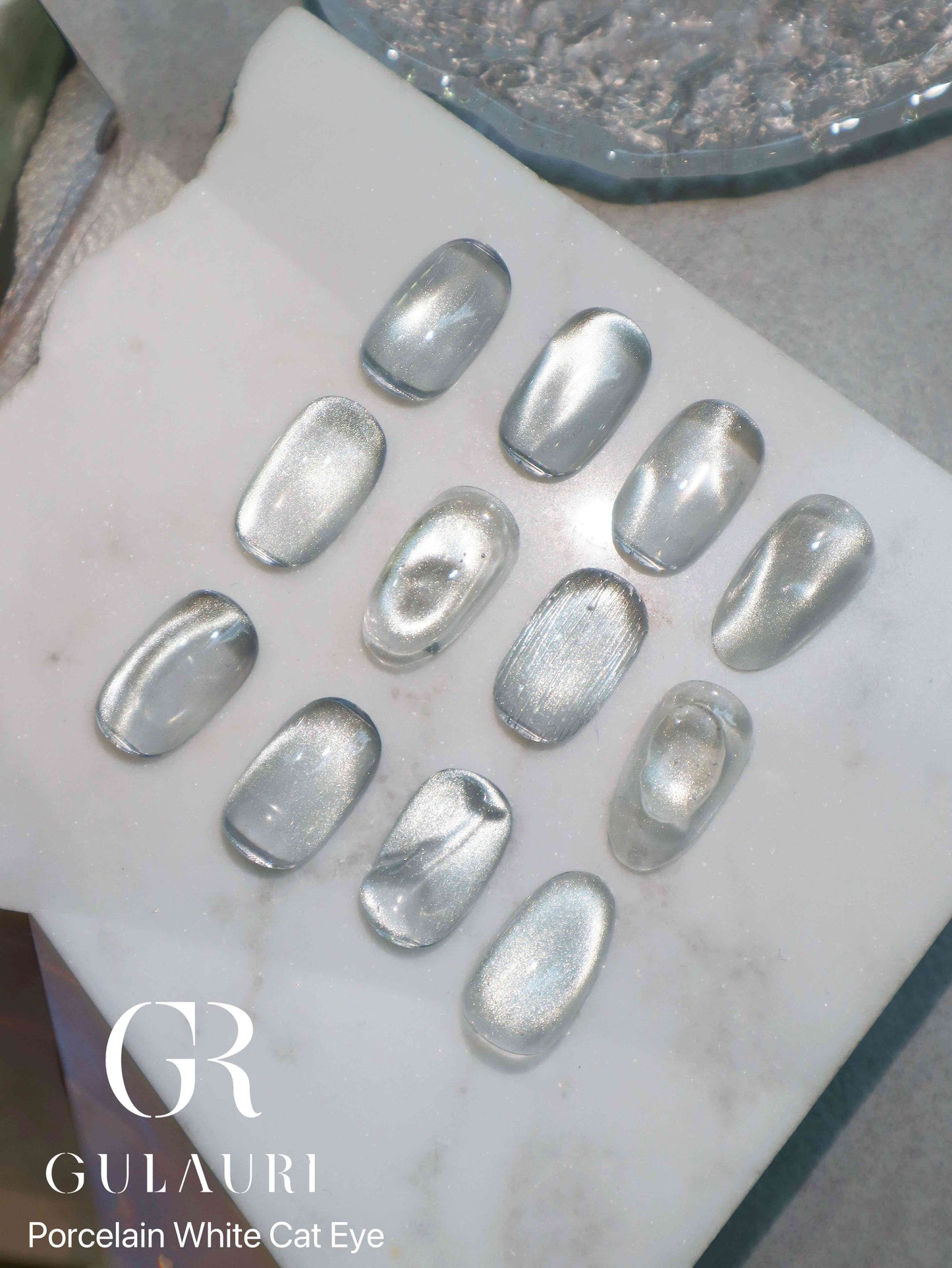 Gulauri Cats Eye Porcelain White