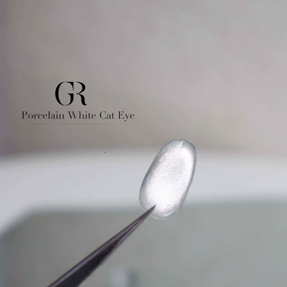 Gulauri Cats Eye Porcelain White
