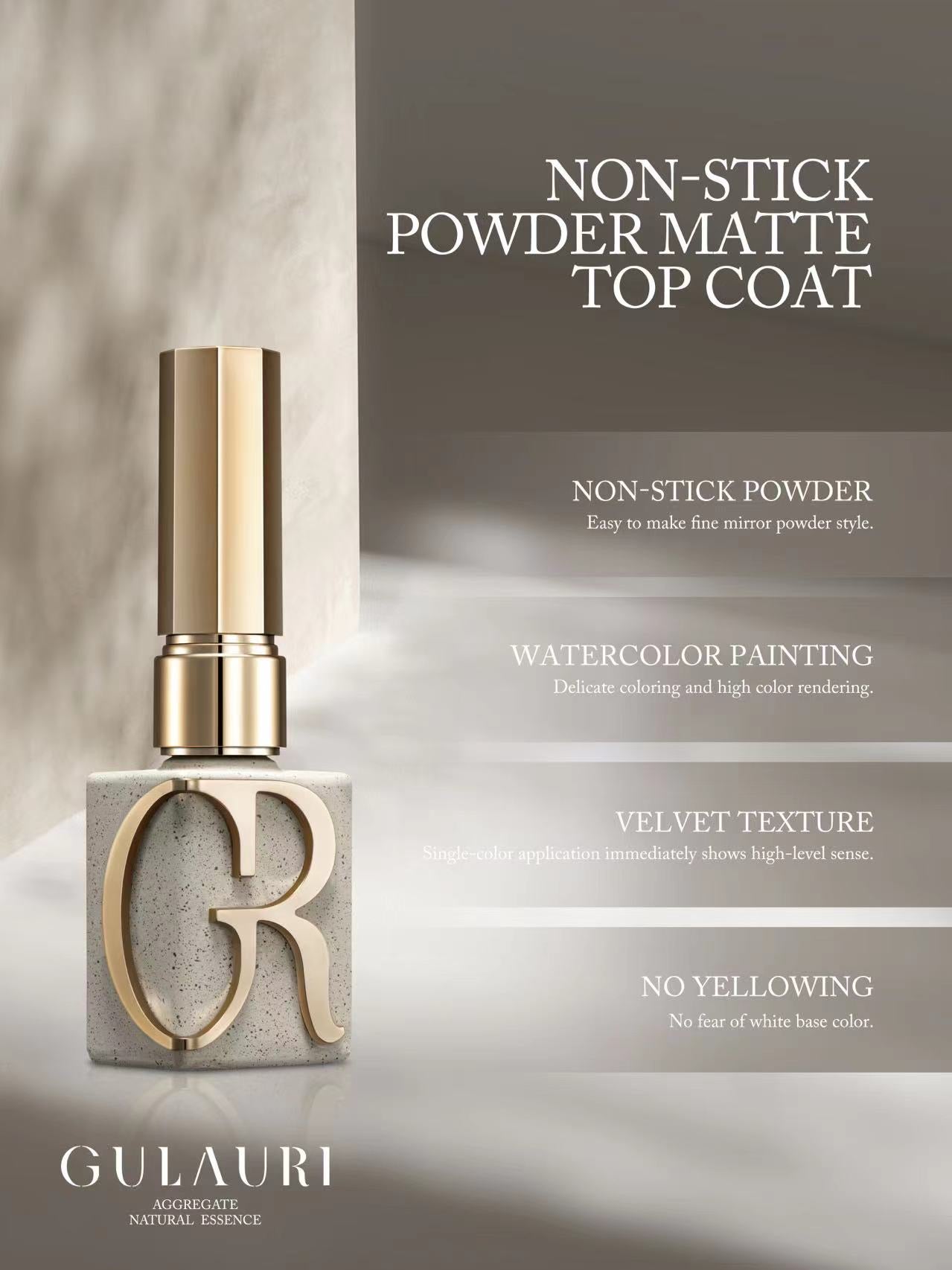 Gulauri Russian Powder Free Matte Top Coat