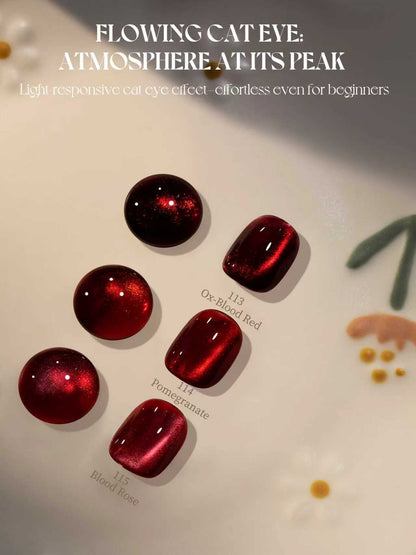 Gulauri Ruby Cats Eye Gel 3 pk