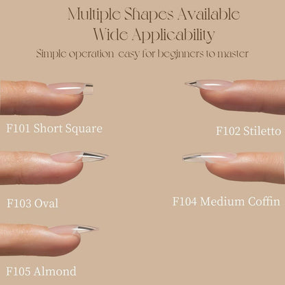 Gulauri Soft Gel Tip Extension - Oval