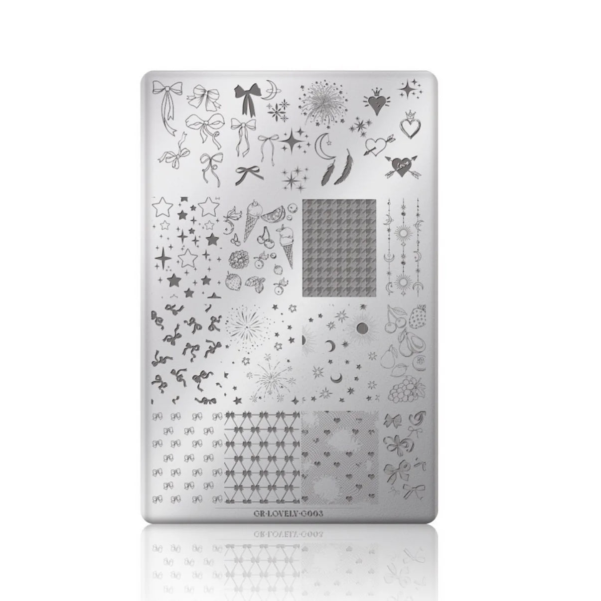 Gulauri Stamping Plate - Lovely G003