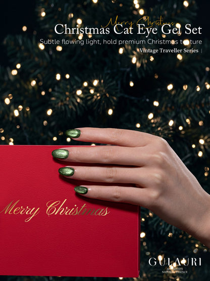 Gulauri Christmas Cat Eye Gel Collection 🎄✨