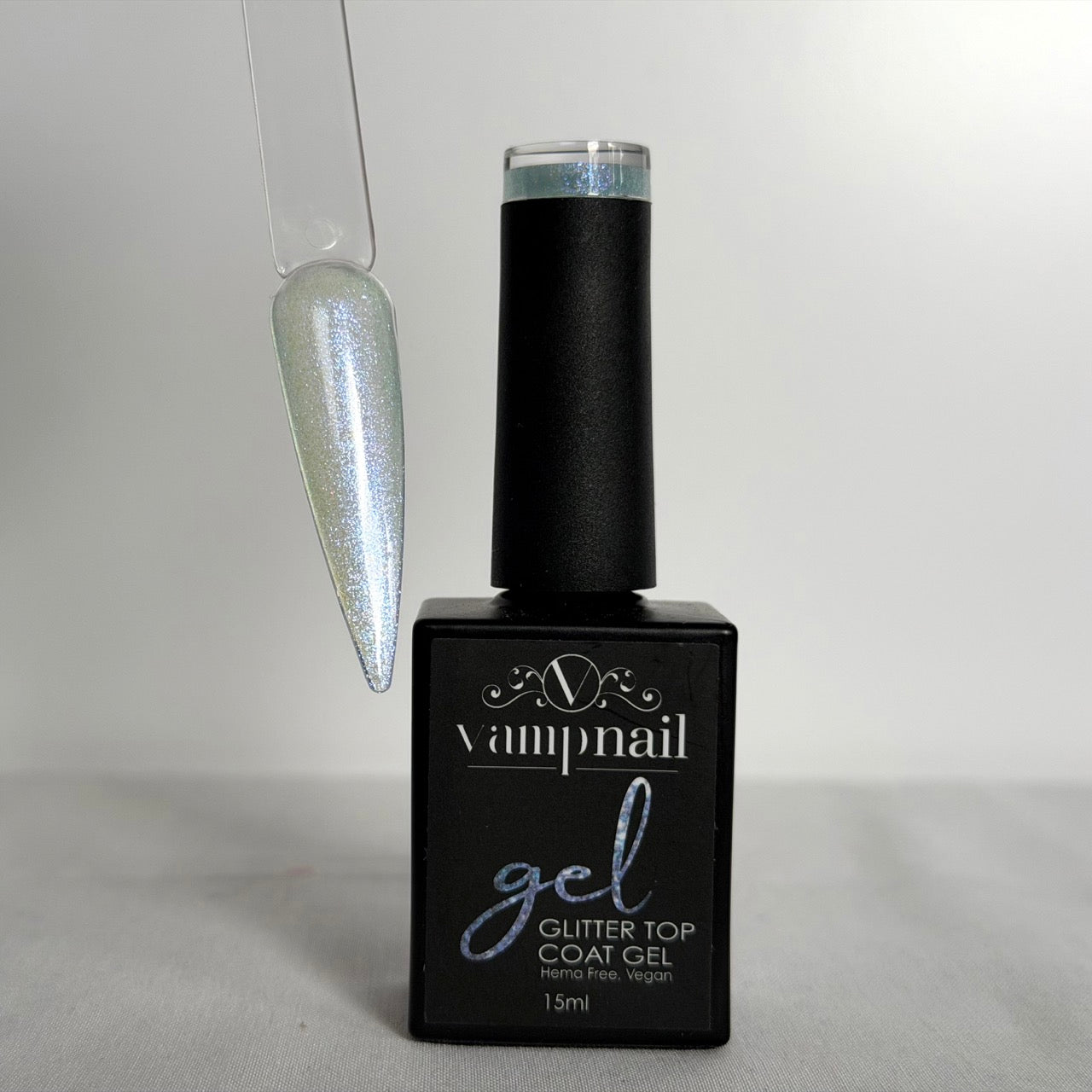 Vamp Glitter Top Coat GTC04 - Aurora Haze