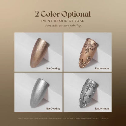 Gulauri Essence Metallic Gel - Gold