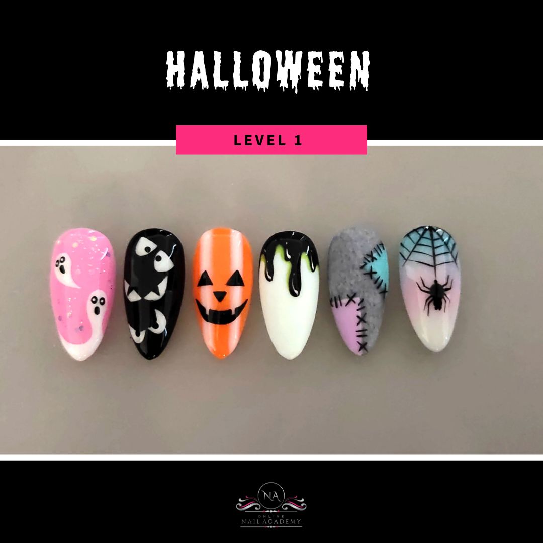 Halloween Nail Art Courses Bundle