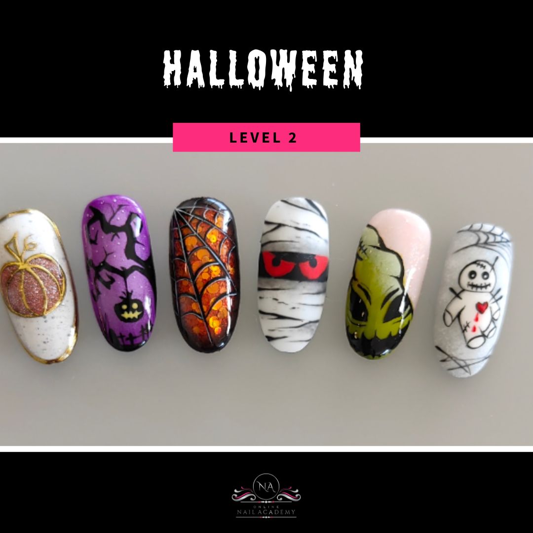 Halloween Nail Art Courses Bundle