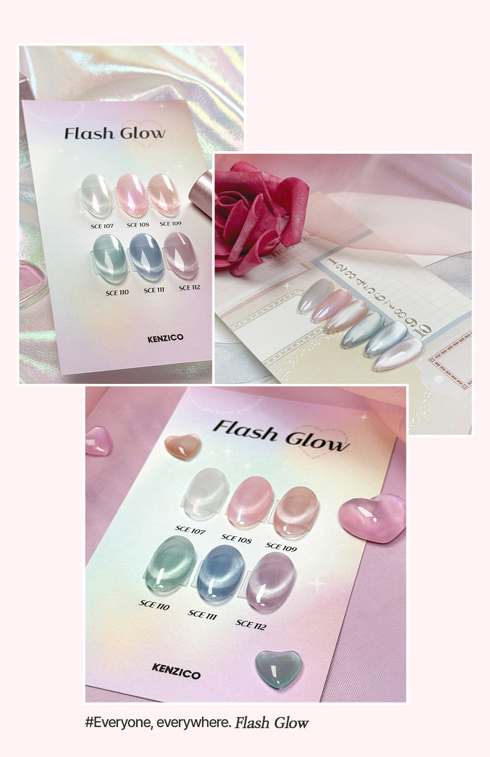 Kenzico Flash Glow Cats Eye Collection
