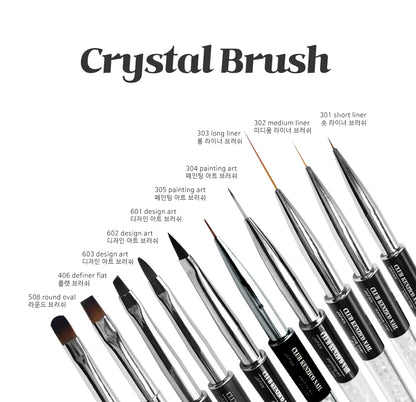 Kenzico Crystal Brush - 302 Medium Liner Brush