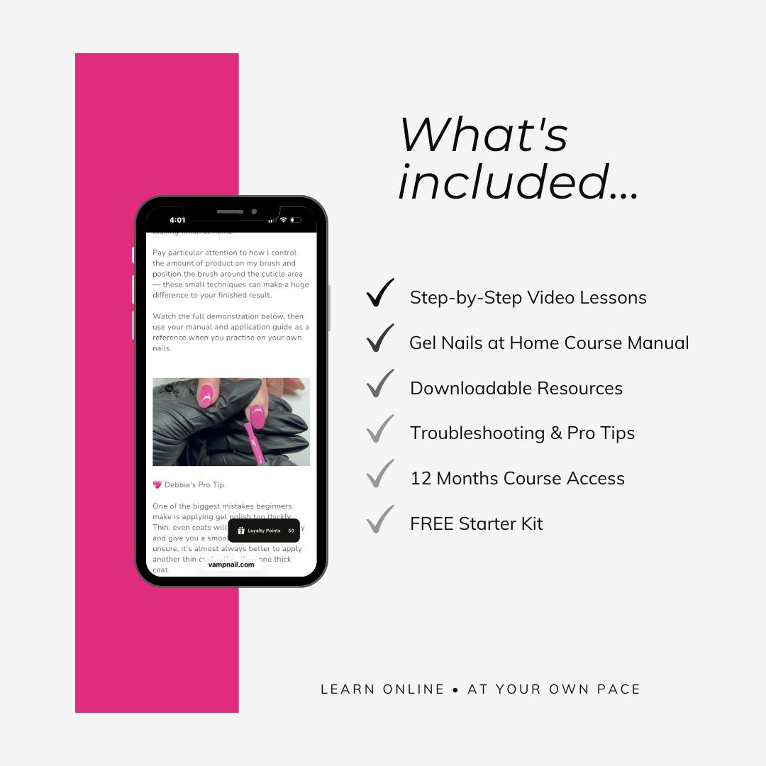 Gel Nails at Home: Apply Like a Pro – Online Course
