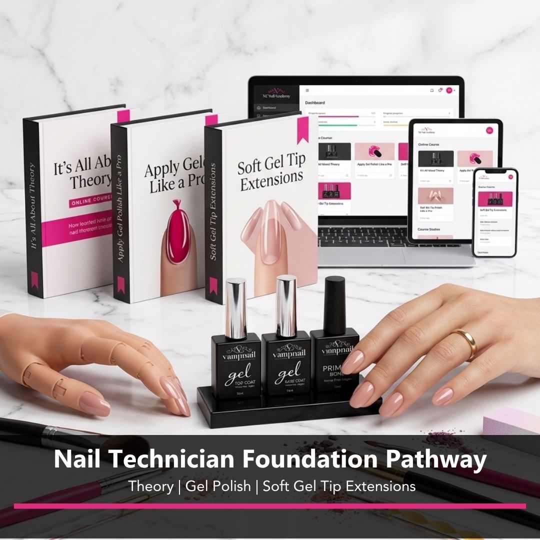 Beginner Nail Technician Pathway – Online Training Package