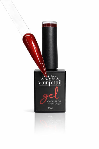 Vamp Xmas Gel CE09 - Ruby Eclipse Cats Eye