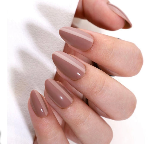 Press on Gel Nails - Mocha