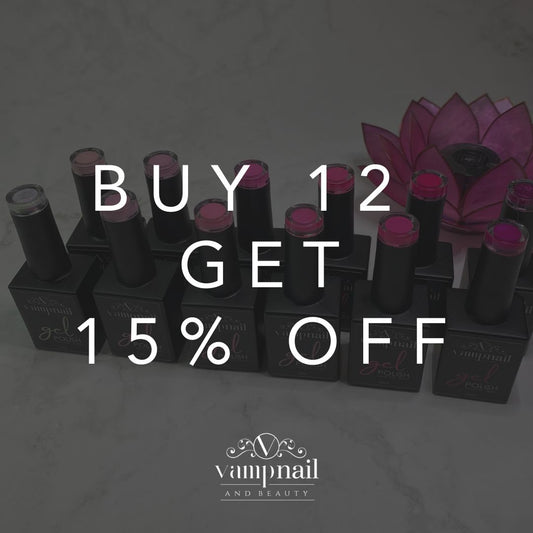 Vamp Gel Polish BUY 12 GET 15%