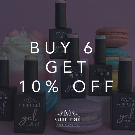 Vamp Gel Polish BUY 6 GET 10%