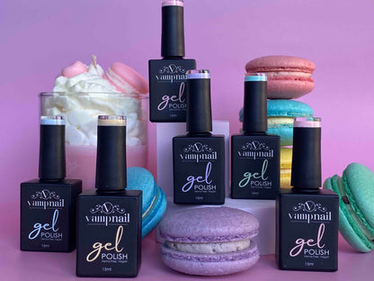 Vamp Gel Macaron Pastel Collection