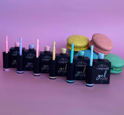 Vamp Gel Macaron Pastel Collection