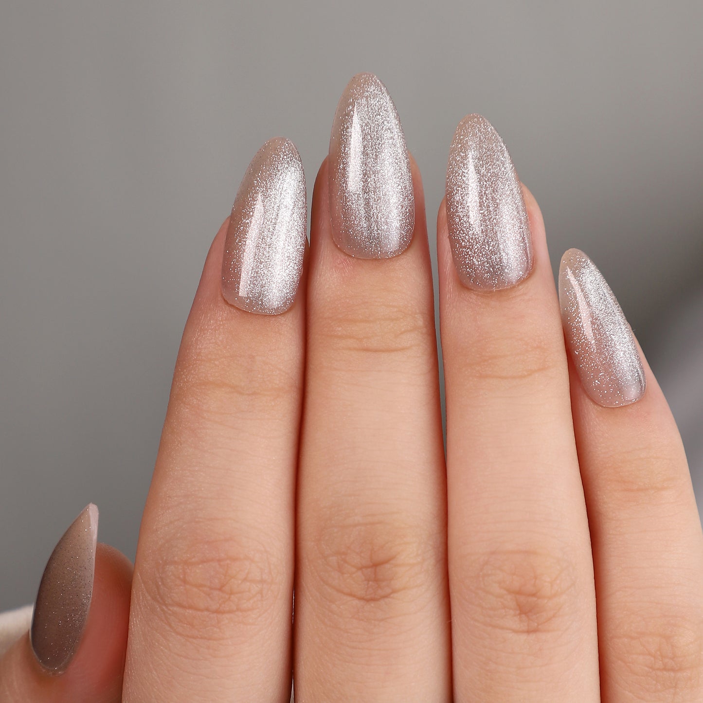 Press on Gel Nails - Cat Eye Silk